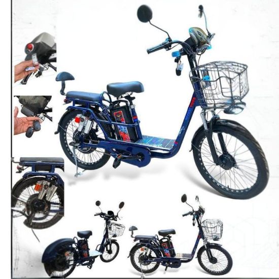 صورة دراجة كهربائية بتصميم عصري وأداء قوي مقاس 22